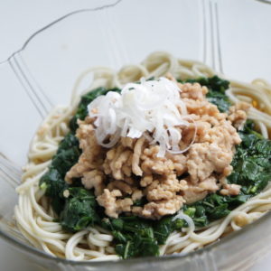 ズッキーニのそぼろ煮