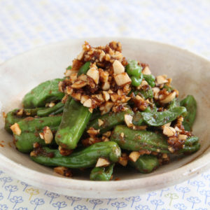 ピーマンと鮭のバター炒め