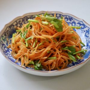 ニンジンの炊き込みご飯