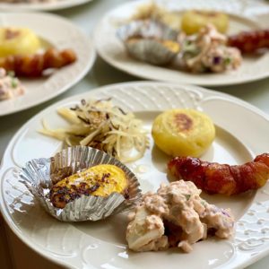 肉巻き玉ねぎの照り焼き