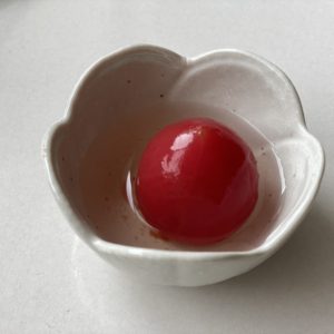 ナスフライのチリソース