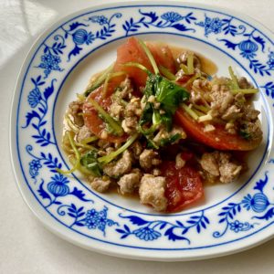 湯むきトマトのおひたし