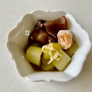 ナスとつくねの照り焼き