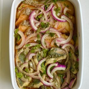 夏野菜の焼きびたし