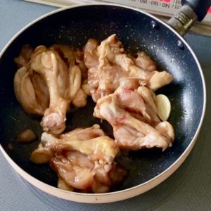 ピーマンガーリックライス