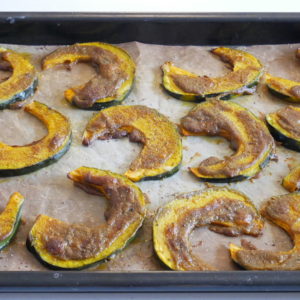 カボチャのバター昆布和え