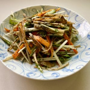 大根のたらこ炒め