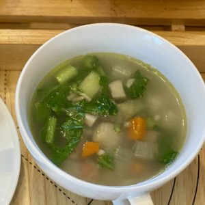 里芋と焼鮭の炊き込みご飯