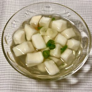 レンコンの青のり揚げ