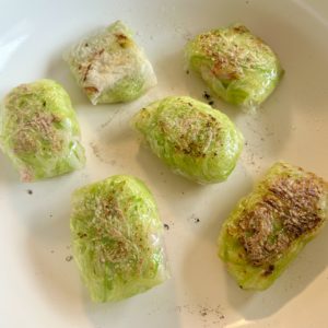 塩もみ白菜炒め